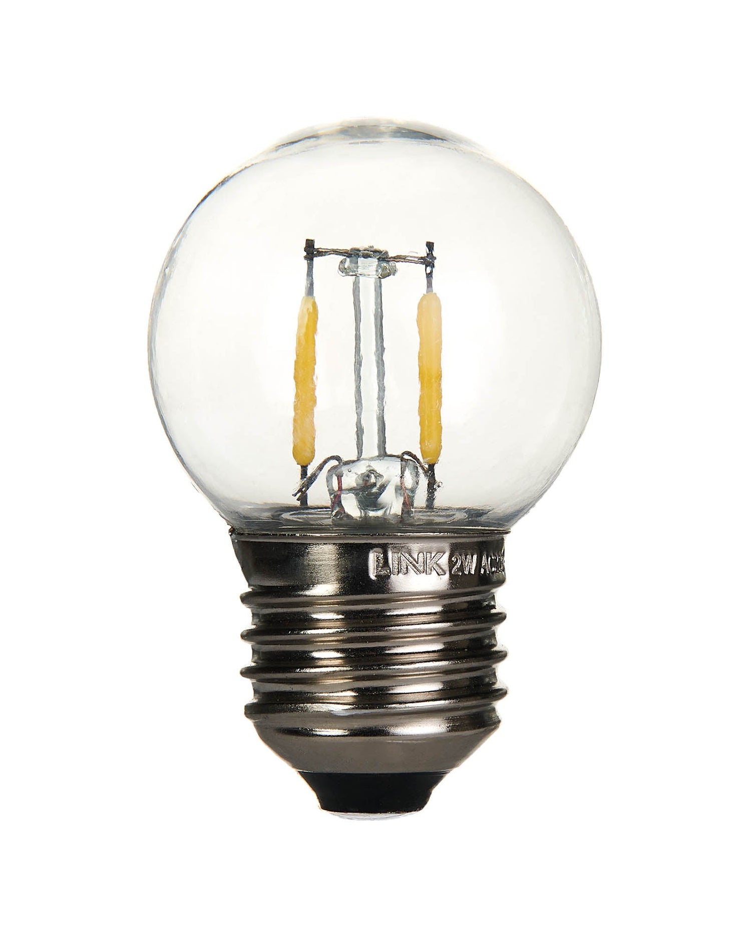 2W E27 Dimmable Filament LED Bulb, White