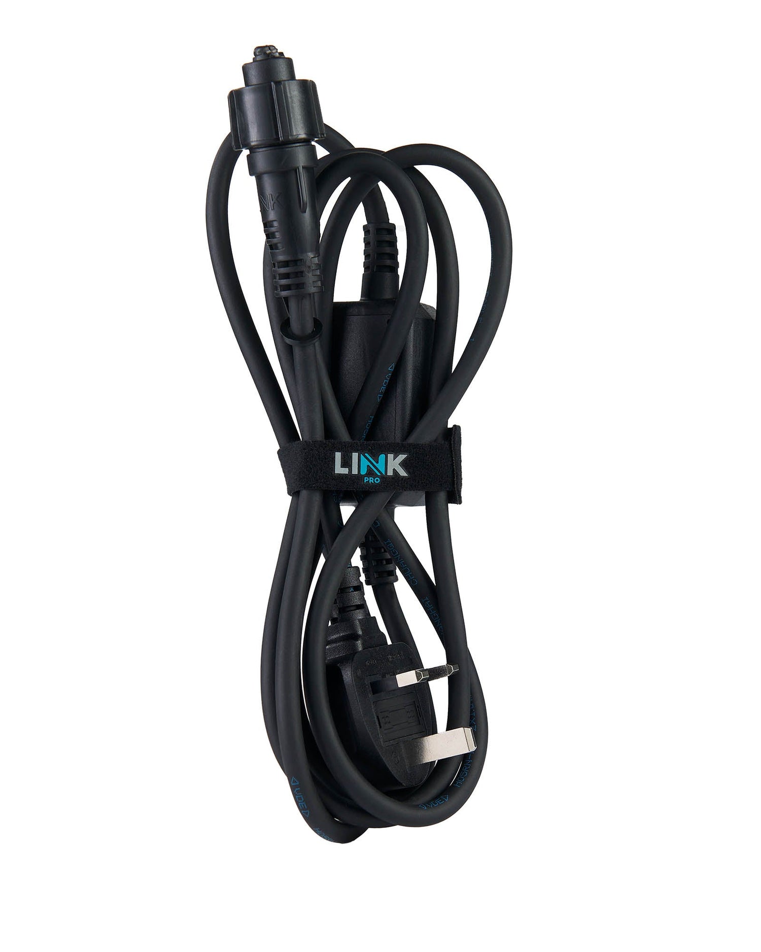 2 m Black Starter Cable - Powers up to 12,000 LEDs