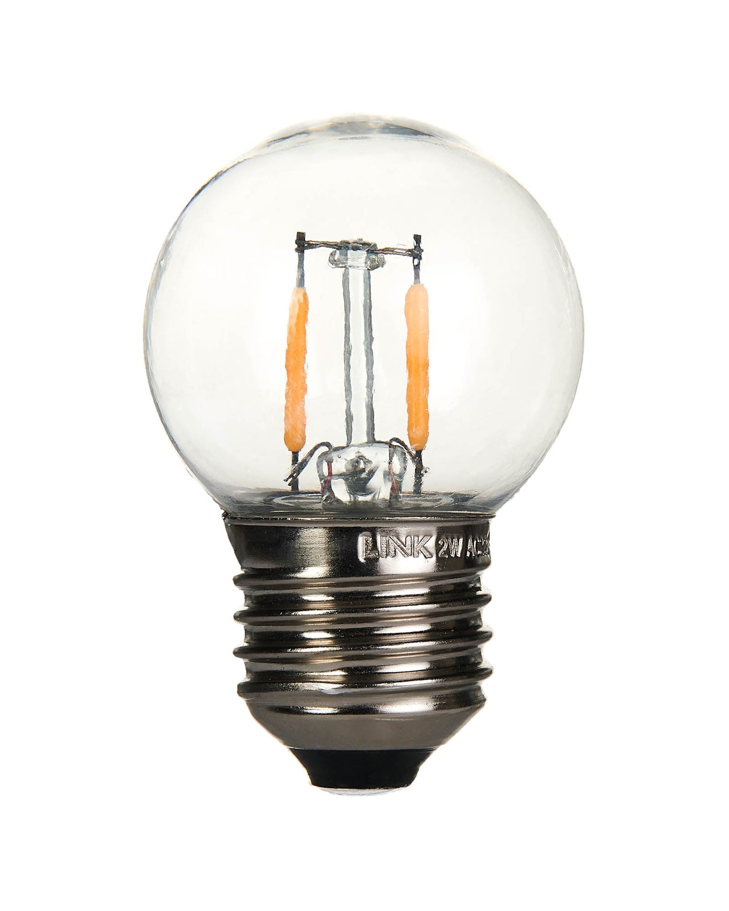 2W E27 Dimmable Filament LED Bulb, Warm White