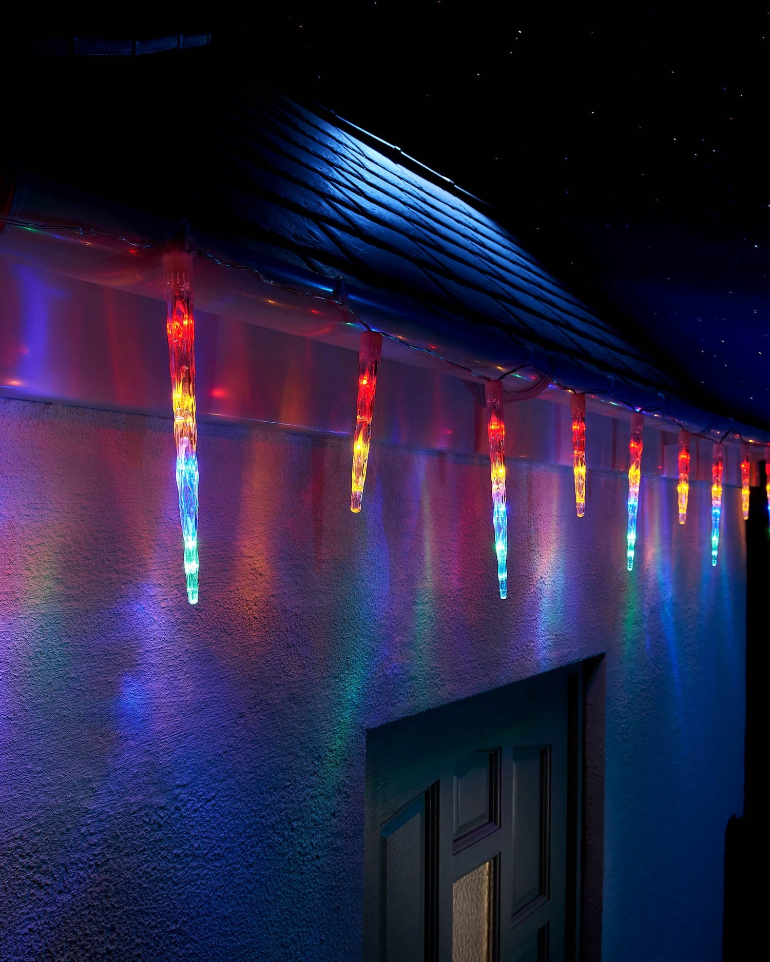 LED Icicle Drop Lights, Multi Colour