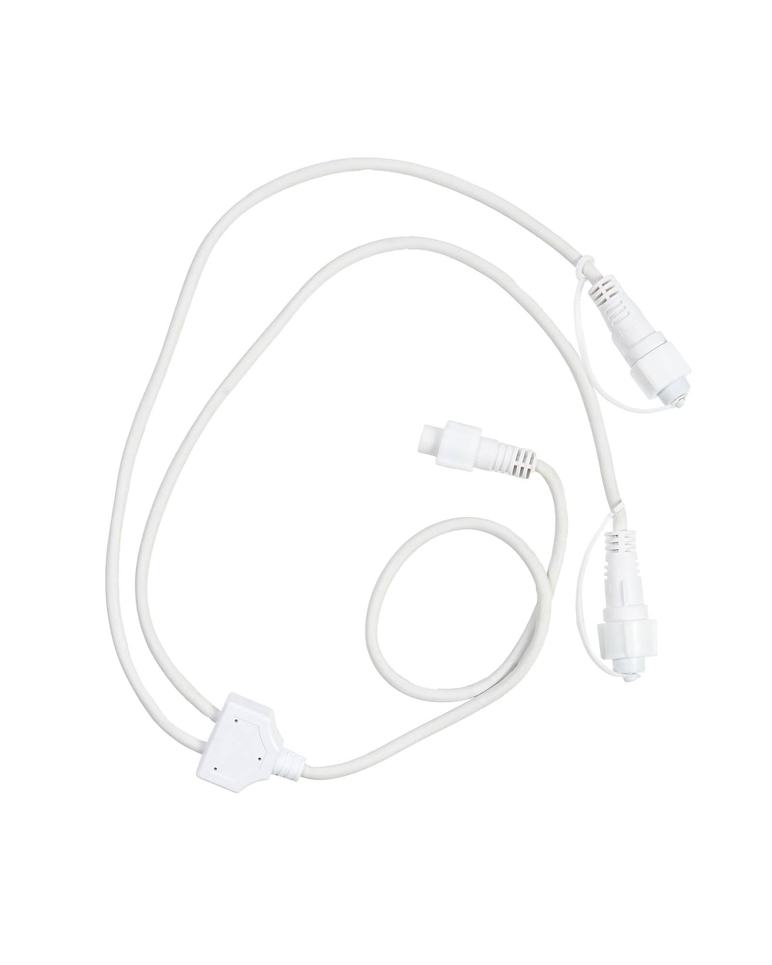 Y Cord Connector, Connectable, White