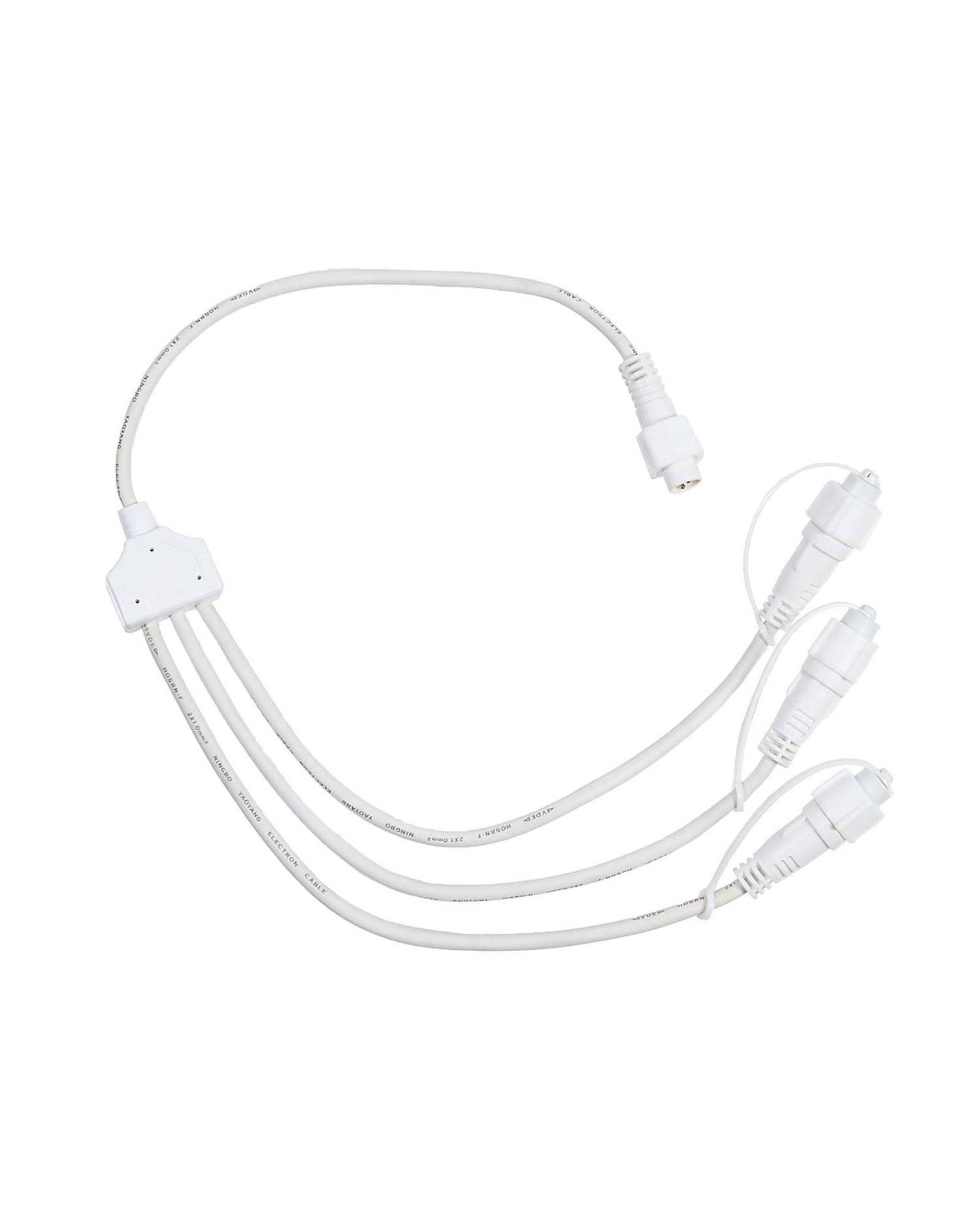 3 Way Connector, Connectable, White