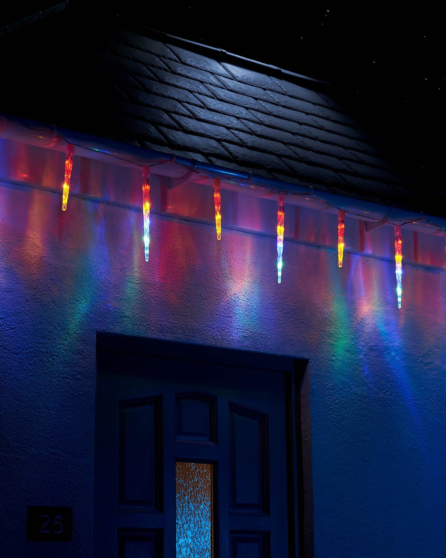 LED Icicle Drop Lights, Multi Colour