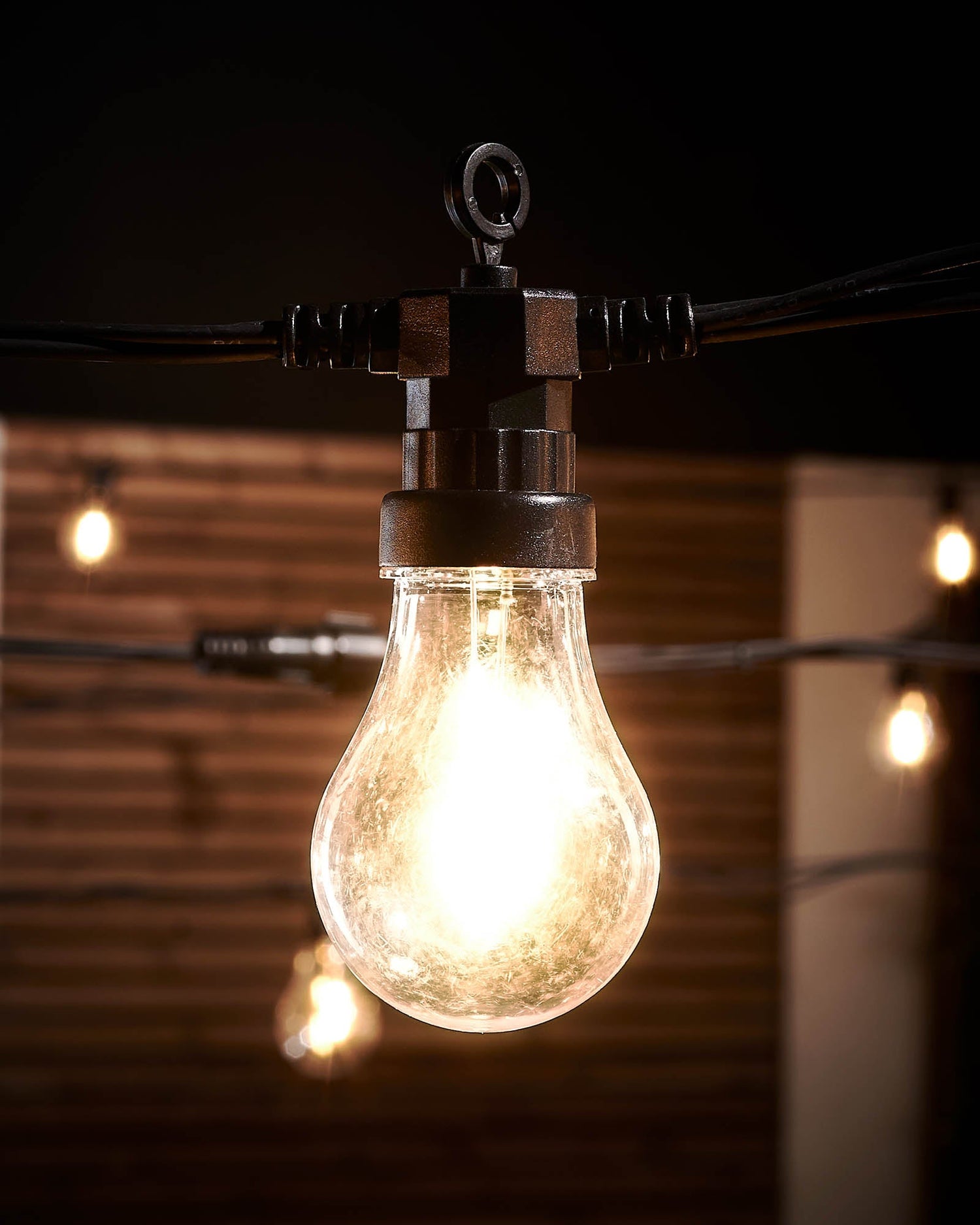 LED Festoon Lights, A60 Filament Bulb, Warm White